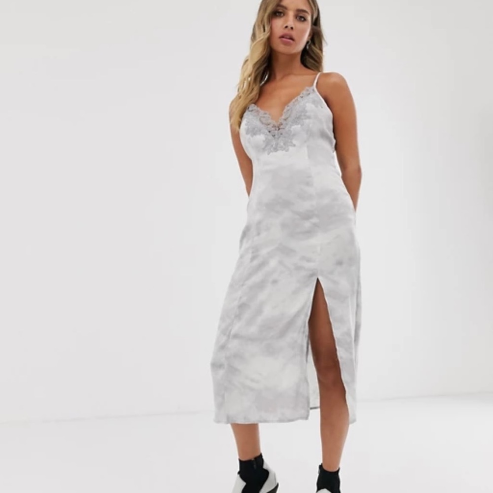 NWT FREE PEOPLE CHASING SHADOWS SLIP DRESS